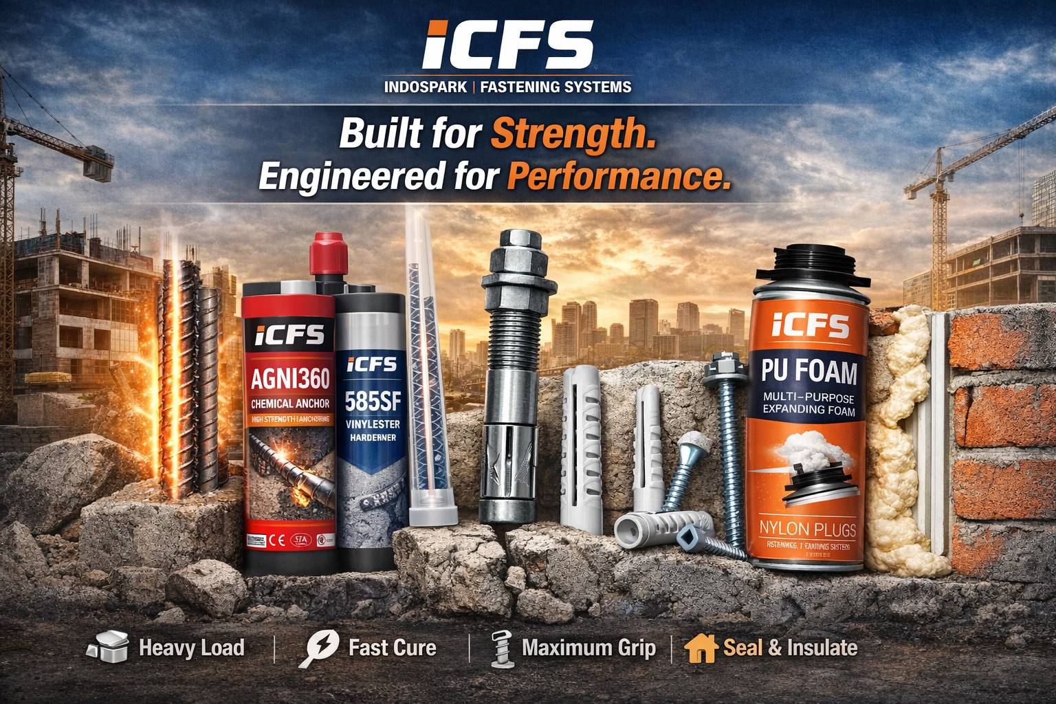 ICFS Chemical Anchor Stud Manufacturing Process